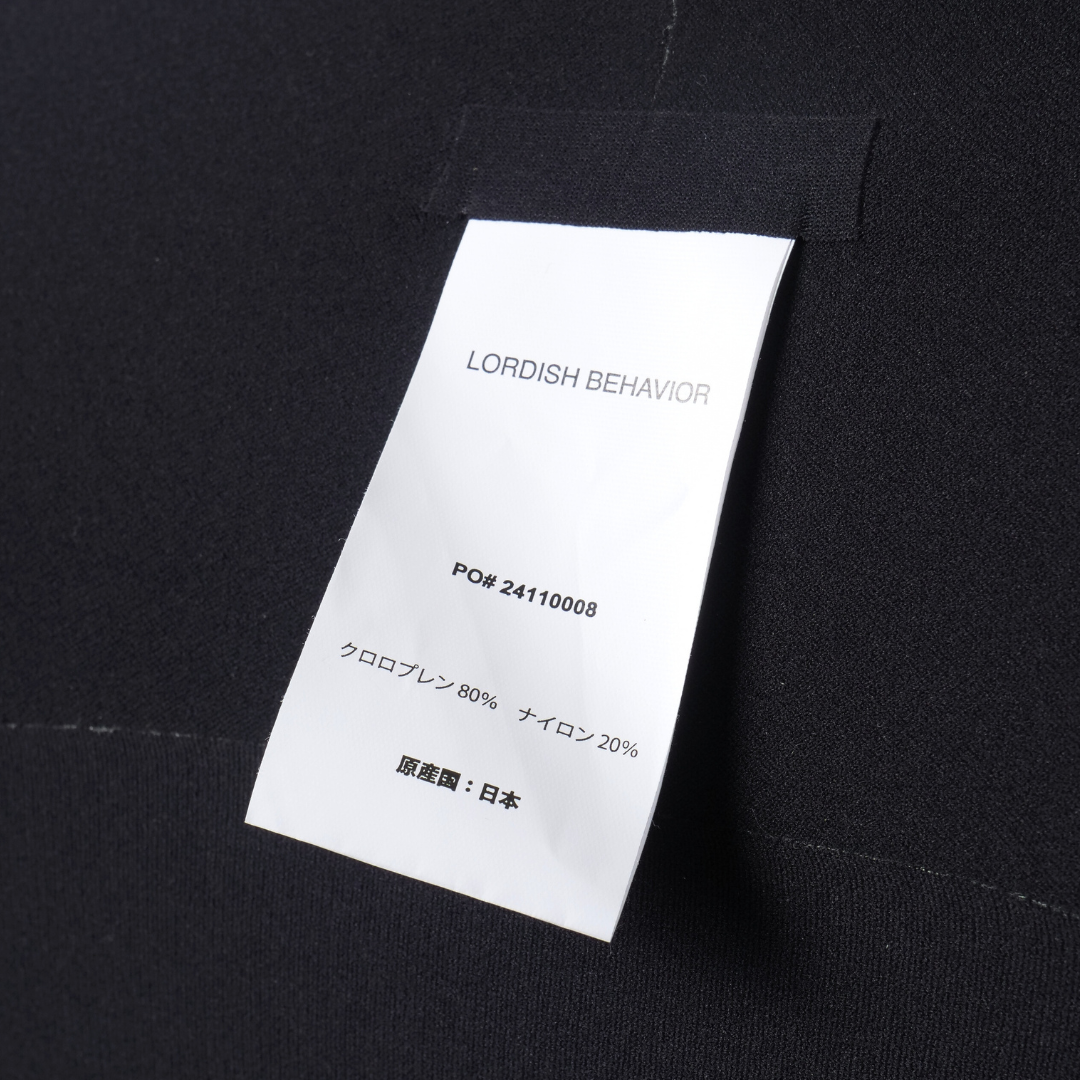 1.5mm Lordish コンプレッションジャケット made in Japan