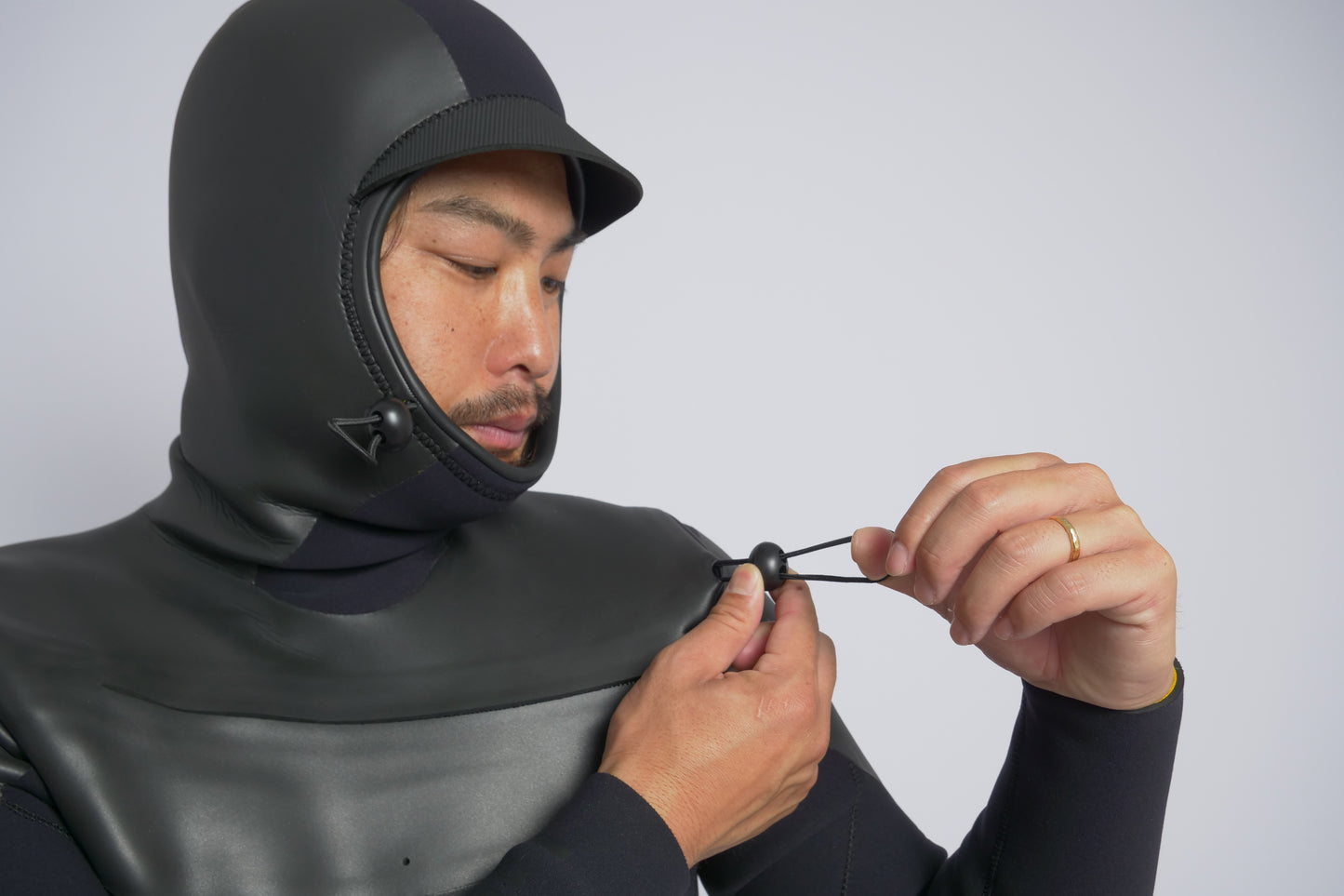 5x3Compression Rubber Hood made in Japan