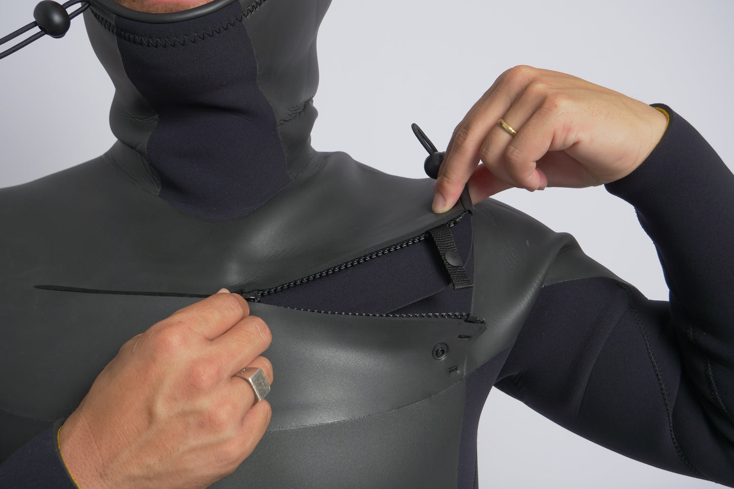 5x3Compression Rubber Hood made in Japan