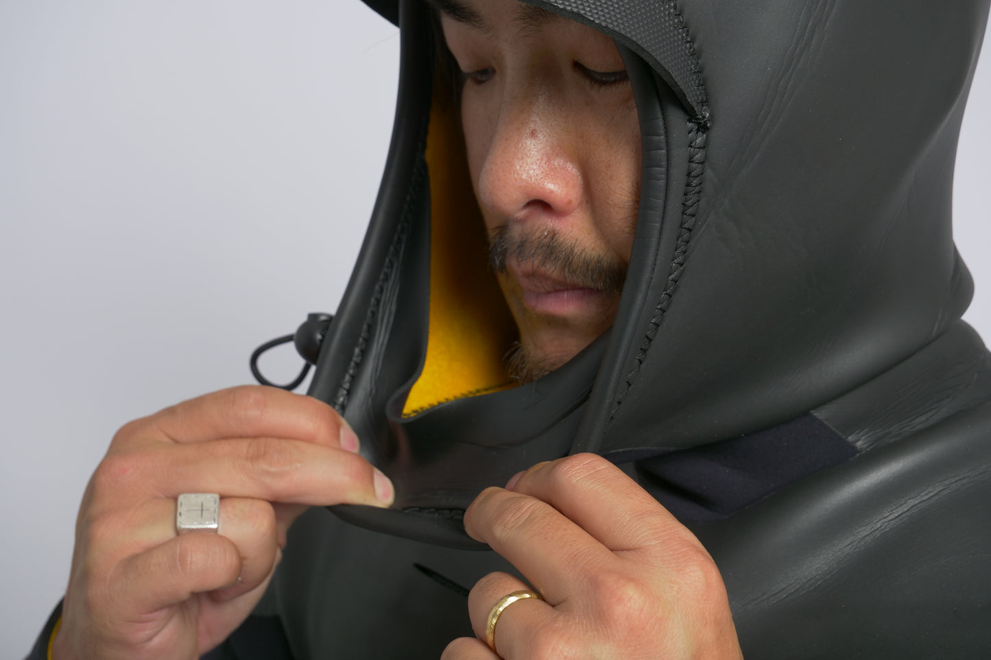 5x3Compression Rubber Hood made in Japan