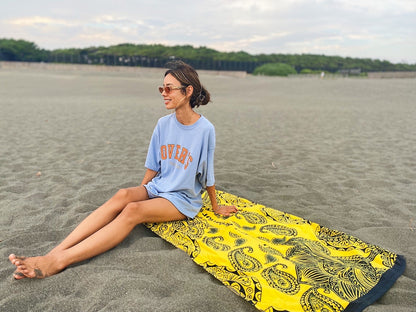 LB Beach Towel | Mustard